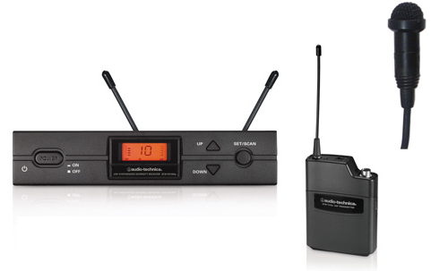 铁三角Audio-Technica ATW2110/ MT838cw 一拖一无线领夹话筒价格行情
