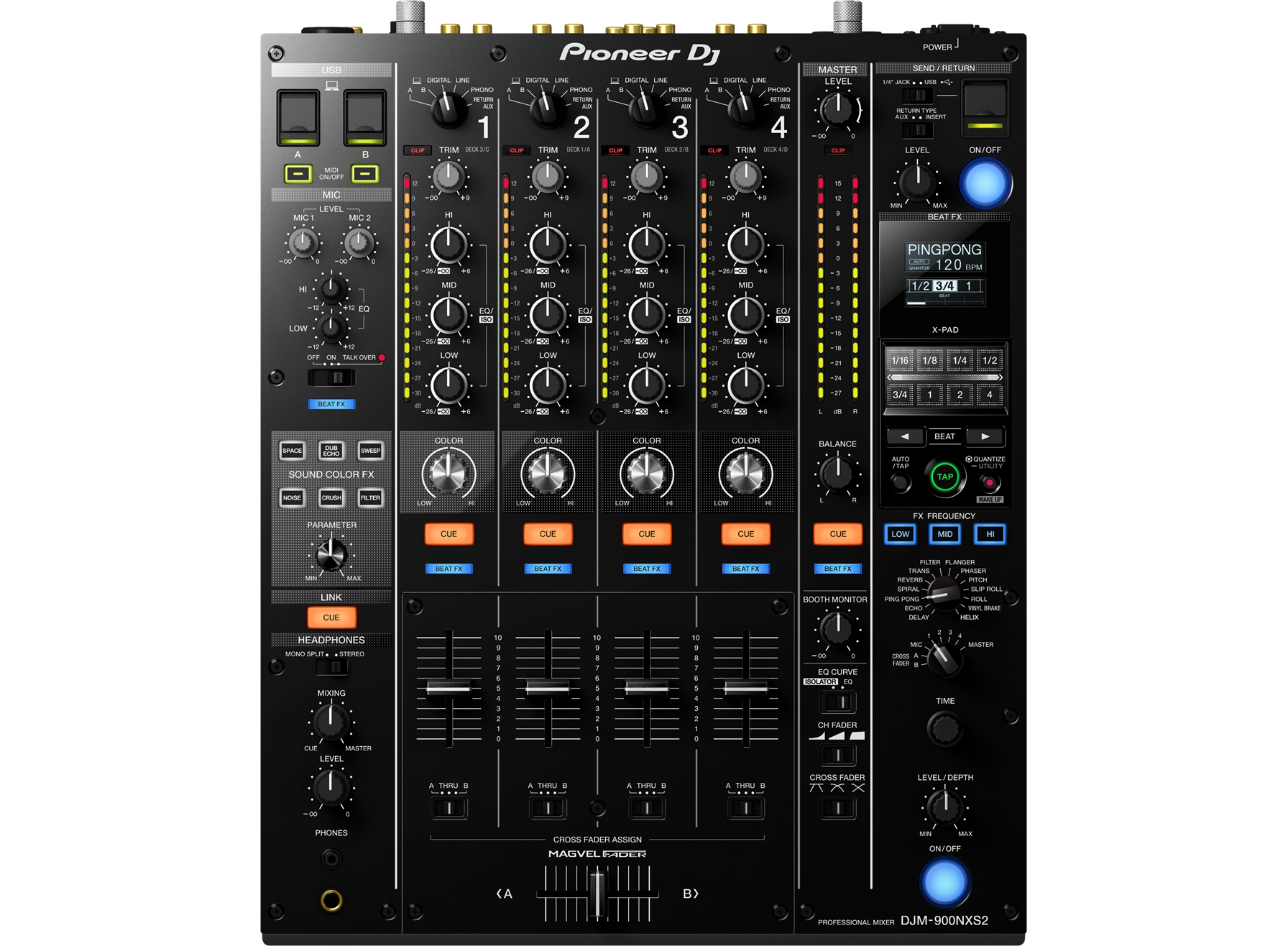 SHURE DJM-900NXS2 混音台价格优惠